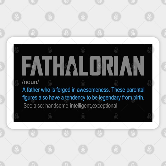 FATHALORIAN DEFINITION Sticker by POP SHOCK